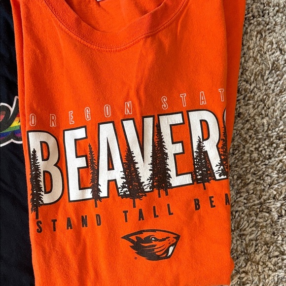 Men’s XXL bundle  T-Shirts- Orange and Black Oregon State University - Picture 4 of 6